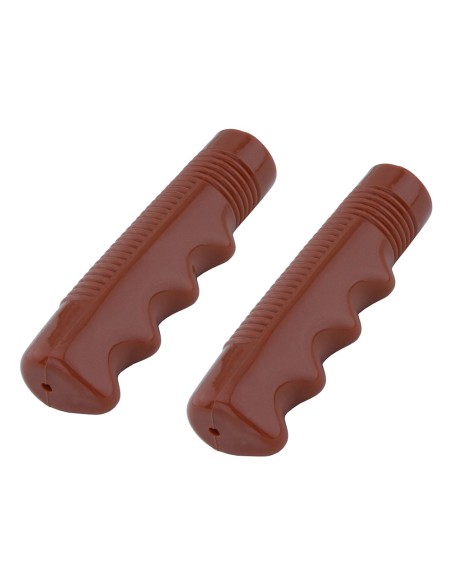 Lowrider Grips 7/8 long 115mm Brown.